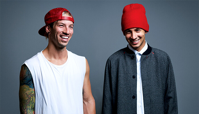 Twenty One Pilots are an American musical duo from Columbus, Ohio